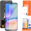 AGCUT Display LCD per Samsung Galaxy A05s SM-A057F SM-A057G 6,7 pollici, schermo touch screen digitizer Full Assembly con riparazione, nero Incell