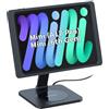 EMONITA Supporto magnetico per iPad con caricabatterie wireless per telefono, ricarica rapida 45 W, rotazione a 360 gradi, inclinazione di 90 gradi (nero, per iPad mini 8,3 pollici)
