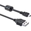 Toxaoii Cavo di ricarica USB di ricambio, 8 poli, compatibile con Sony Cyber-Shot DSC-H200 DSCH300 DSCW370 DSC-W530 DSC-S750 DSC-S780 DSC-W800 DSC-W810 DSC-W830 DSC-S950 & altro (2 m)