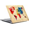 HLAAJJX Custodia Protettiva per Macbook Pro 16 pollici Modello A2141 con Touch Bar e Touch ID 2020 Uscita, Sottile Rigida Case Cover Plastica Duro Custodia, Mappa