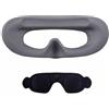 Zhixteu Drone Goggles 3 Schiuma di Imbottitura Spugna Confortevole Maschera Occhio Pad Occhiali VR Accessori per DJI Avata Goggles 3 (Grigio + copertura antipolvere)