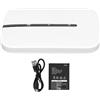 Cryfokt Dispositivo Hotspot Wi-Fi Mobile 4G, Router WiFi con Slot per Scheda SIM, Hotspot Portatile per Un Massimo di 10 Utenti, Tempo di Attesa Lungo, Connessioni Internet Smart Router
