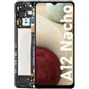 OnlyTech - Schermo LCD completo con telaio assemblato di ricambio per Samsung Galaxy A12 Nacho (SM-A127F)