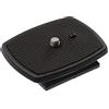 VICTIV Piastra a Sgancio Rapido per Treppiede Victiv T72, VT65, T64, T57 - 1 Pezzo, Nero