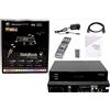 M@TEC Medialink - Ricevitore via cavo con funzione di registrazione, CI, CX, VFD per cavo TV - Black Panther Cable Receiver con display alfanumerico, HDMI, lettore di schede, PVR, USB, SCART, LAN + cavo