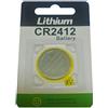 Eunicell 1 batteria a bottone al litio CR2412 da 3 V, 100 mAh (1 blister da 1 batterie)