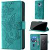 CaseGla Cover per Samsung Galaxy S9 5,8 Pollici, Turchese | Blocco RFID, Portafoglio Pelle PU, Flip Libro, Porta Carte, Magnetica Libretto, Antiurto Protezione Completa