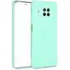 Generico Custodia Compatibile con XIAOMI Mi 10T Lite / M2007J17G / Mi 10T Lite 5G schermo display lcd 6.67 COVER case GEL SILICONE protezione antiurto antigraffio flessibile matte MORBIDA TPU (Verde acqua)