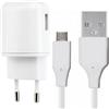 L2M1 Caricatore Caricabatterie Ricarica Rapida Bianco Spina con Cavo per LG G6 / Q8 2018 / V30 / X venture