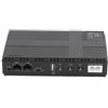 lyrlody Batteria di Backup UPS, Batteria UPS Mini Sai DC 10400MAH con Doppio Ingresso USB e Uscita Multipla 5V/9V/12V/POE, per la Camera di Sicurezza degli Smartphone Router (Spina europea)