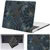 FFBOFFC Custodia Compatibile per MacBook Neo da 13 pollici Modello 2026 (A3404) con chip A18 Pro, Copertina Rigida in Plastica Protettiva e Tastiera Cover, Fiori blu dalia