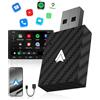 WityEye Adattatore Android Auto Wireless, Dual Core Wi-Fi a 5.8 GHz, Bluetooth V5.3, Rapida & Stabile, Plug & Play, per Smartphone con Android 11+ & Veicoli con Funzione AA Cablata (dal 2016)
