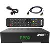APEBOX Ricevitore satellitare UHD APEBOX S2X 4K- Multistream H.265 (2160p, 1x DVB-S2X, 2X USB 2.0, HD-Out 2.0, LAN, lettore AC, display LED, IR, SPDIF ottico, RS232, YouTube, DLNA e RCU eccezionale)