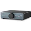 AIYIMA D07 Mini desktop HiFi DAC convertitore audio digitale analogico decoder AK4493S per amplificatore stereo domestico e amplificatore per cuffie, ingresso ottico/coassiale/USB, uscita RCA, 32 bit