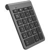Rytaki Tastierino numerico Bluetooth per computer portatili, tastierino numerico esterno wireless Bluetooth a 22 tasti con molteplici scorciatoie per computer portatili, PC, desktop, Surface pro, notebook