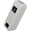 kwmobile Custodia Compatibile con Anker Prime Power Bank 20000mAh 220W - Cover Caricatore Portatile - Protezione Batteria Esterna in Silicone Aniturto - grigio