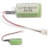 Aousavo CJ1W-BAT01 CR14250SE(3V) batteria di ricambio compatibile con CR14250SE CP1W-BAT01 CP1H PLC CR1/2AA con White Plug