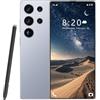 ULUCAN Smartphone S25 Ultra 5G, 16 GB di RAM, 1 TB di spazio di archiviazione, 7,3 HD 1440x3040 | Doppia fotocamera da 108 MP e 72 MP | Snapdragon 8 Gen 3 (10 core), batteria da 8000 mAh,Tianium Blue-1TB