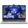 MOGIKK Portatile PC 15,6 Pollici Ryzen 5 7430U Processore 16GB RAM 512GB SSD Scheda Grafica Radeon Notebook Win11 Tastiera Retroilluminata/Sblocco Tramite impronta Digitale BT5.0 USB 3.2 HDMI Type-C WiFi 6.0