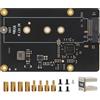 Geekworm X872 V2.0 USB 3.0 to M.2 NVMe SSD HAT Shield for Raspberry Pi 4