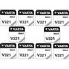 Varta Varta V321 - Batteria per orologio, confezione da 10 pezzi