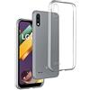 REY Cover in Gel TPU Trasparente per LG K22 2021, Ultra Sottile 0,33 mm, Morbido Flessibile, Custodia Silicone