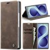 Cracedily Cover per Samsung Galaxy Z Fold 8 Ultra Case, Custodia Cover Pelle Premium Portafoglio con Porta Carte Magnetica Supporto Protezione Flip Case Custodia per Samsung Z Fold 8 Ultra, Caffè