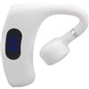 Naroote Auricolare Bluetooth 5.4 Chip Stabile per Chiamate in Vivavoce Auricolare Wireless Ruotabile a 180 Gradi per Jogging e Ciclismo (WHITE)