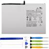 ERYNK SCUD-WT-N19 - Batteria di ricambio compatibile con Samsung Galaxy Tab A7 10.4 (2020) SM-T500, SM-T505, SM-T505N con kit di attrezzi