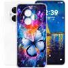 KJYFOANI per TCL NxtPaper 60 Ultra (7.20) Custodia, Trasparente Morbido Silicone Protettiva Case, Ultra Sottile Anti-Graffio TPU Bumper Cover per - Libertà 1