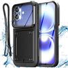 AICase Custodia impermeabile universale con funzione di autocontrollo, impermeabile, per iPhone 16/16pro/15/15pro/14/14pro/13/13pro/12/12pro,11pro/xs/x for 6,3