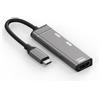 NFHK Cavo USB-C Type-C a HDMI 4K@120hz USB 3.0 OTG Convertitore Adattatore Multiporta HDTV con Porta di Alimentazione Femmina PD 100W