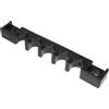 ibasenice Supporto Porta Stecche da Biliardo in Plastico Nero Design Elegante, Protegge e Previene Cadute Accidentali, per Club e Sala Biliardo