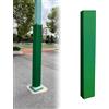 Generic Canestro da basket imbottito, cuscino impermeabile ignifugo per travi quadrate da 1,8 m, protezione su quattro lati per strutture scolastiche e parchi