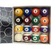 Sinsilvie Billiard Balls Set da 2 - 1/4 Pool Table Balls for Replacement Pool Balls, set completo da 16 palline