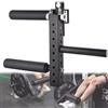 Generic Attrezzo per estensione e arricciatura delle gambe per Power Rack, attrezzatura per esercizi per gambe sedute, per allenamento muscolare delle gambe, attacco fitness regolabile