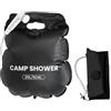 Generico Portable Camp Shower Bag, Outdoor Bath Kit with Hose, Solar Heating Shower