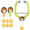 hindraem Set da tennis portatile sospeso per interni, gioca in qualsiasi momento senza tavolo da pong per sessioni di allenamento al chiuso, allenamento con