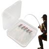 Generic Esche da pesca a mosca naturale Hackle materiale ad alto tenore di carbonio acciaio Barb Hook