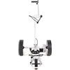 MasterCaddy Basic Senza Batteria - Carrello Golf Elettrico Pieghevole in Alluminio, Motore 180W con Start/Stop, Ruote Smontabili Click&Clack, Compatibile con Batteria Litio o Piombo