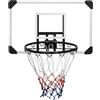 KFPOERTFGD Canestro da basket, 71 x 45 cm, in policarbonato, per montaggio a parete, bersaglio per bambini e adulti, per interni ed esterni