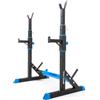 THUNDER CARMI/PRESA - Supporto per manubri regolabili, set con ripiani di sicurezza, struttura in acciaio fino a 200 kg, per panca, squat e allenamento di forza (CARMI)