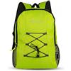 TECHMADE Zaino Sportivo 40x30x15 cm - IDEALE: Bagaglio a Mano Ryanair, EasyJet, Vueling - Zaino Viaggio/Sport/Scuola, Unisex, Leggero e Impermeabile, Poliestere, Multitasche Laterali e Frontale, (Verde)