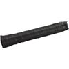 Dolltobe Nastro antiscivolo per racchetta in poliuretano nero, interno in pelle, spessore 1,0 mm, lunghezza 105 cm, morbido al tatto, assorbe il sudore, facile da avvolgere, per tennis, badminton