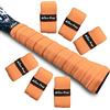 Alien Pros Nastro Adesivo per Racchetta da Tennis (6 impugnature) - Avvolgi la Racchetta per Alte Prestazioni (6 impugnature, Arancio Neon)