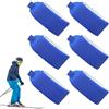 Generisch Skigurte - Imbottitura da 50 x 5 cm, accessori da sci regolabili | Portasci imbottiti da trasportare in 6 pezzi | Personaggi da sci multifunzionali per sport sulla neve, protezione per il