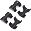 NEWFT Lega di alluminio Manubrio Bicicletta Conversione Foglio Manubrio Spessori Adattatore Convertire 31.8mm a 25.4mm Riduttore Adattatore