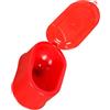 PRETYZOOM Toilette da Campeggio Portatile in Plastica, Design Semplice, Rosso Colore Casuale