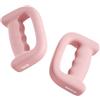 KIXZSAZ Manubrio Piccolo in ghisa Solida per Pesi da Rosa 13x8.5x3.3 cm