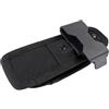 Générique Flashlight Pouch, Flashlight Belt Holder, Torch Lamp Cover, 360-Degree Rotating Buckle, Waistband and Backpack Compatible, Car Repair Camping Use, 6,1 x 2,17 pollici Black 1 pezzo